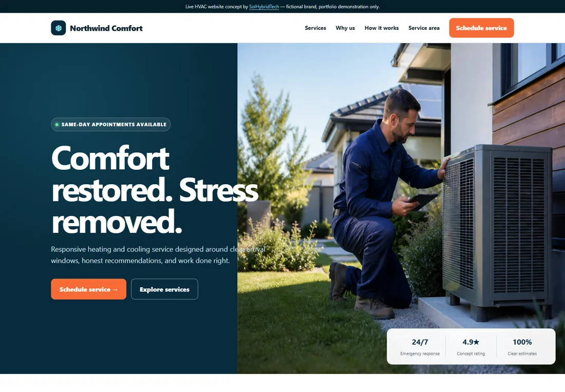 Northwind Comfort project preview